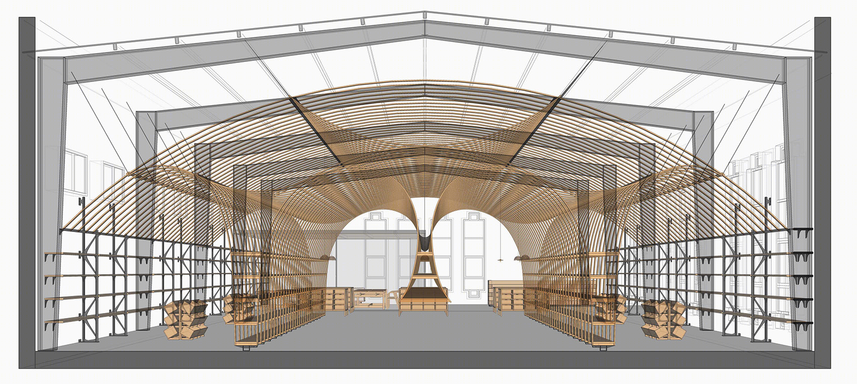 云台冰菊展陈丨中国河南丨LUO studio 罗宇杰工作室-72