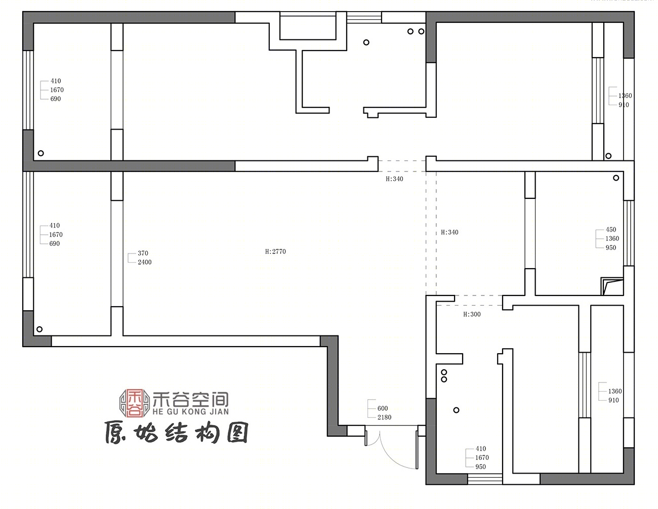 合肥万达悦湖苑现代简约家居设计-6