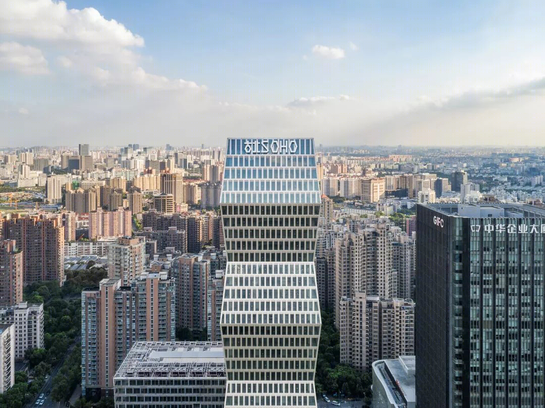 上海古北 SOHO,演绎现代都市与自然的和谐共生-5