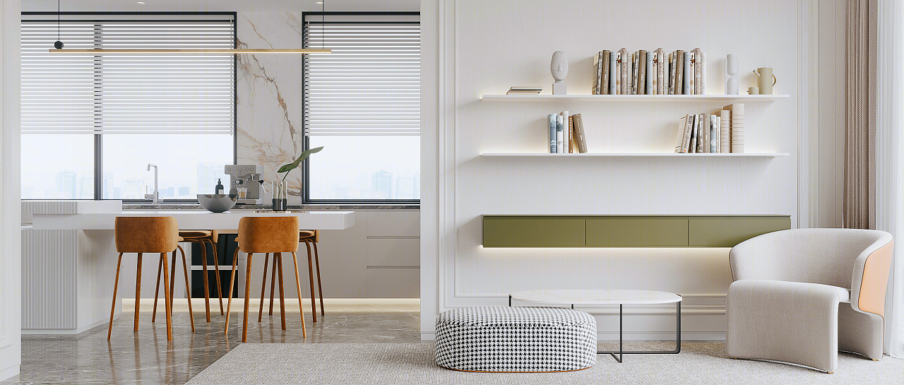 白色简欧风，温馨舒适的家居艺术-11