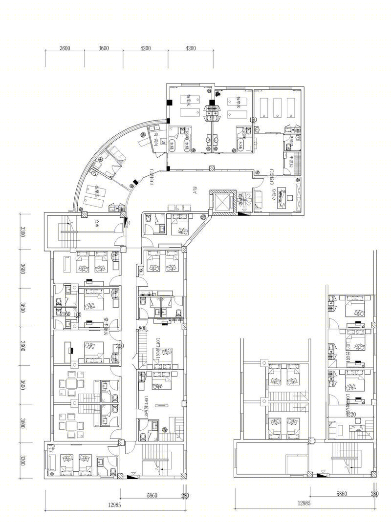 金华宏都宾馆现代绿色休闲空间设计-6