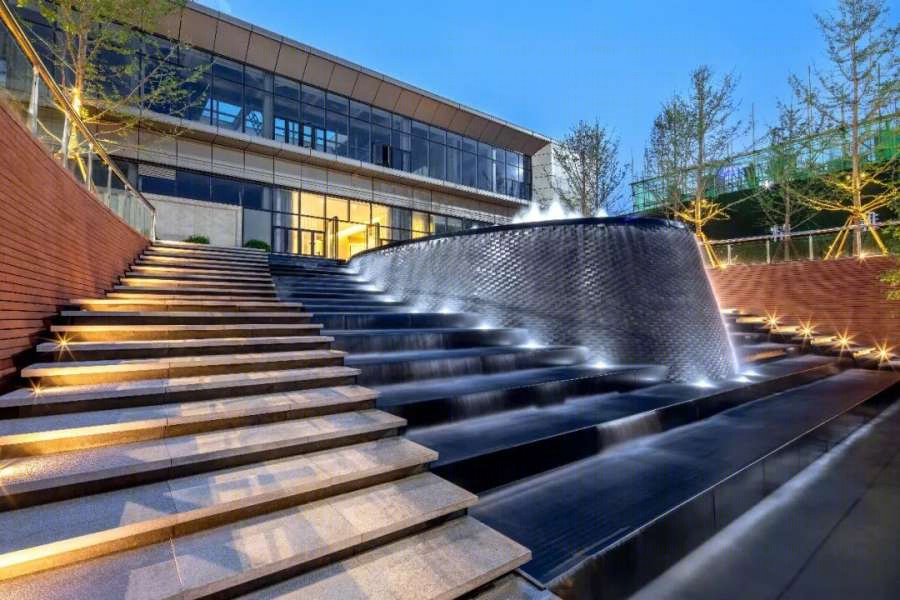 天津卓越云门示范区景观-21