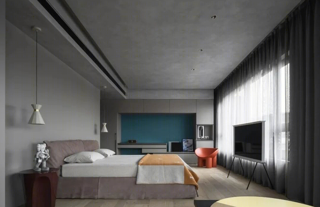 职业球员荣昊顶层复式“素心”空间丨中国成都丨ANG STUDIO-47