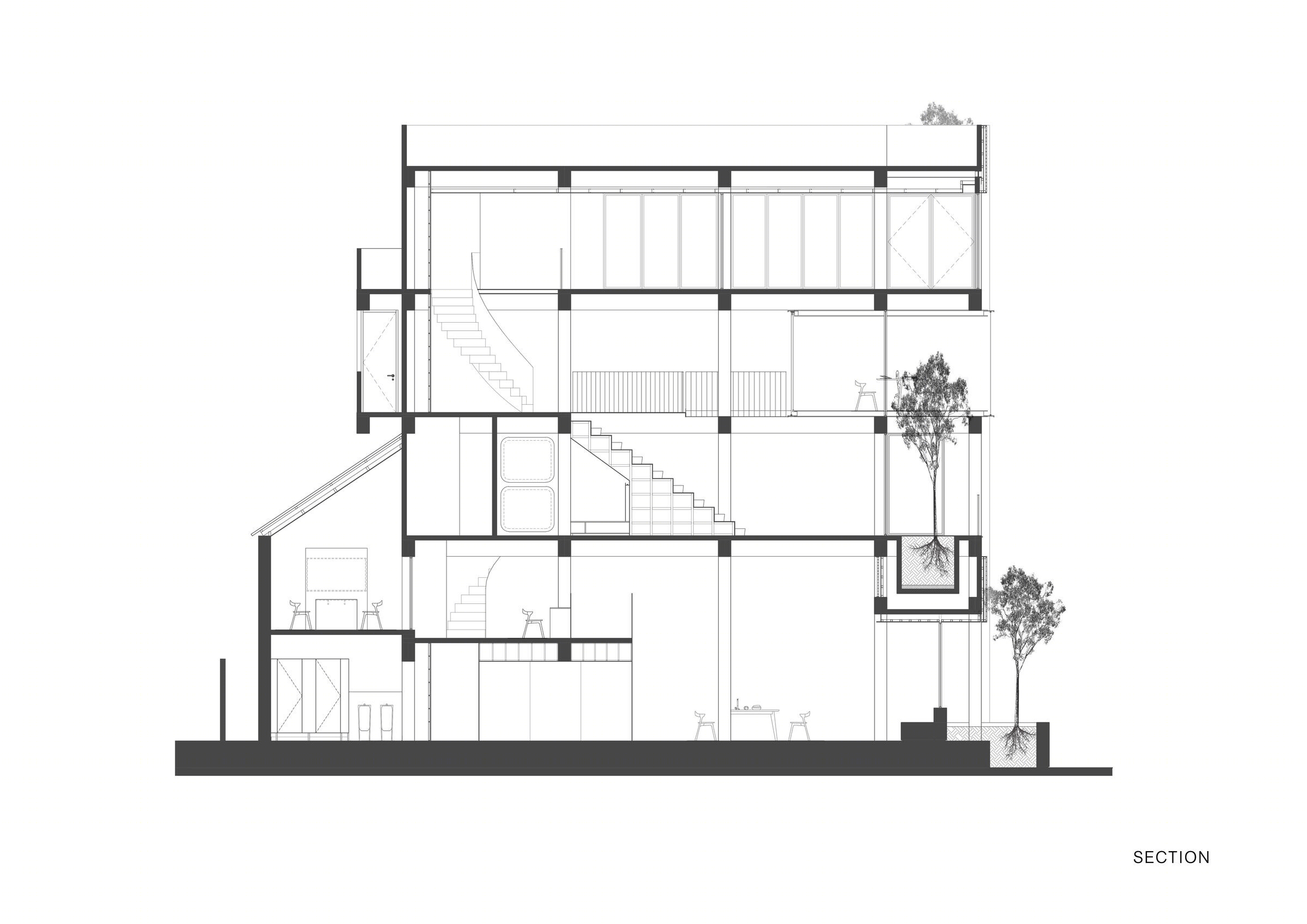 泰国 Baksters 办公室丨泰国曼谷丨MUN Architects-44