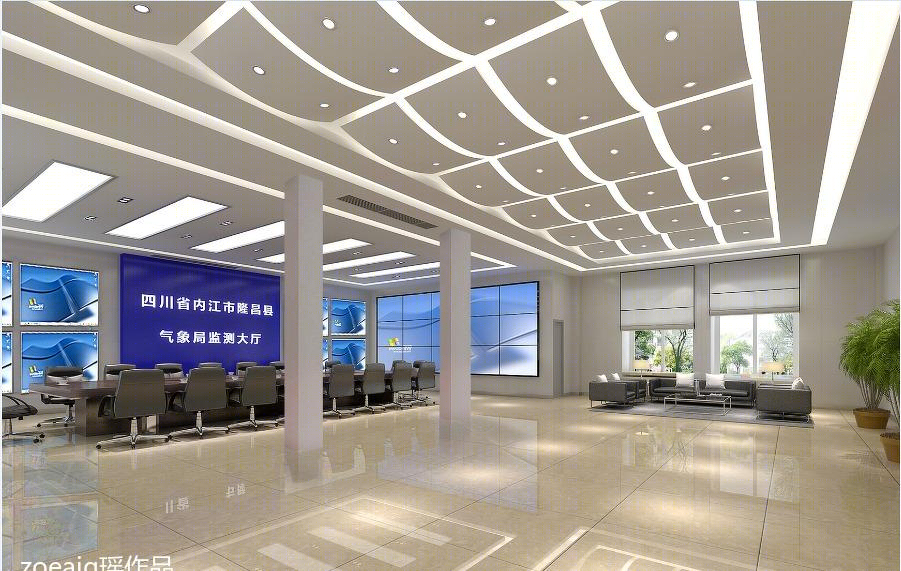 隆昌县气象局现代简约设计，功能齐全-4