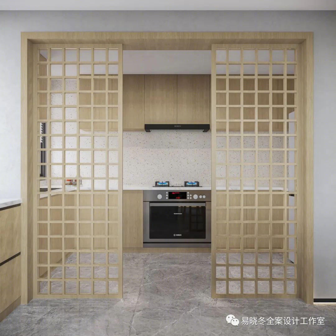 港中旅联排别墅 | 90 后年轻夫妇的现代温馨家居-4