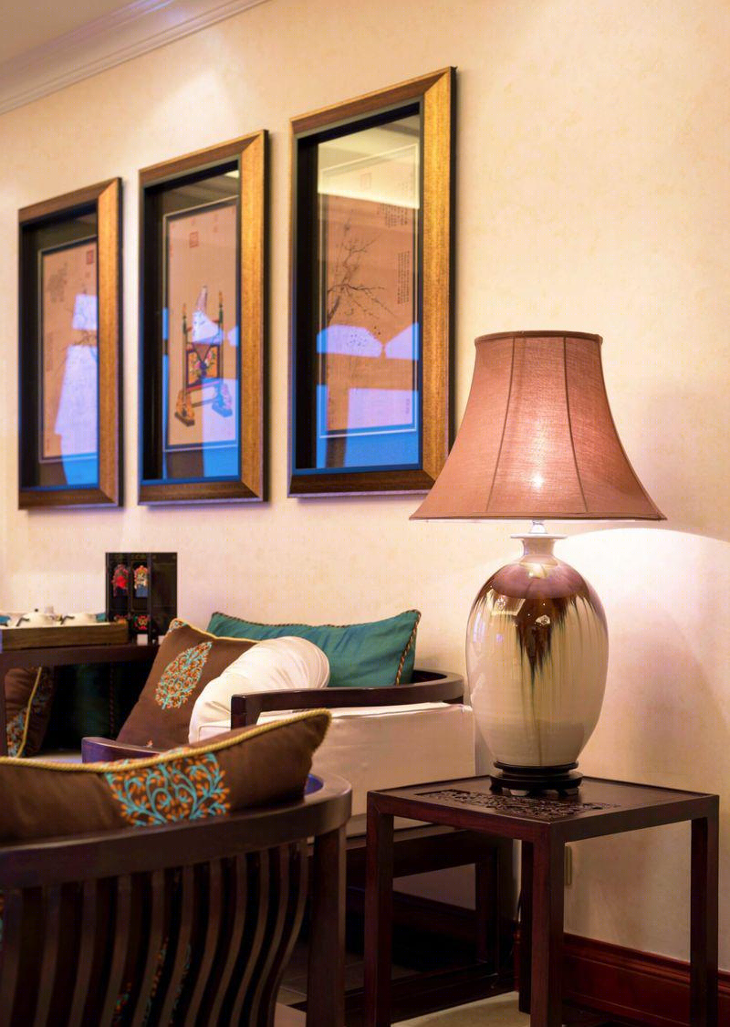 申正丨平层丨紫薇公园时光-新中式-6