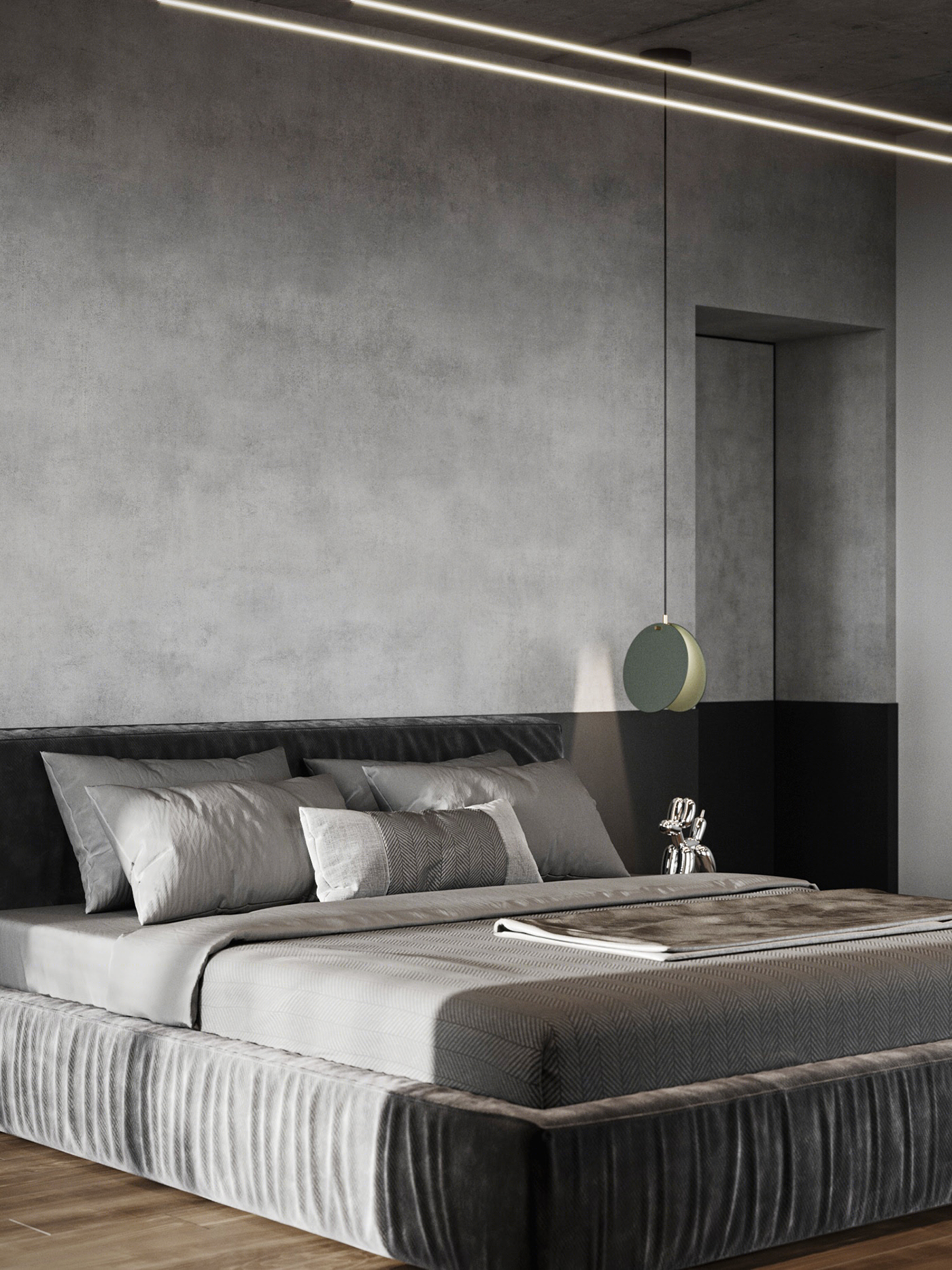 乌克兰90㎡住宅空间设计 超有范儿！-12