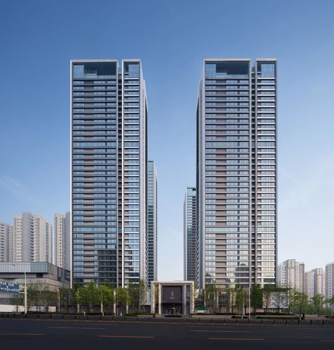 青岛万科翡翠长江超高层住宅丨中国青岛丨AAI国际建筑师事务所-39