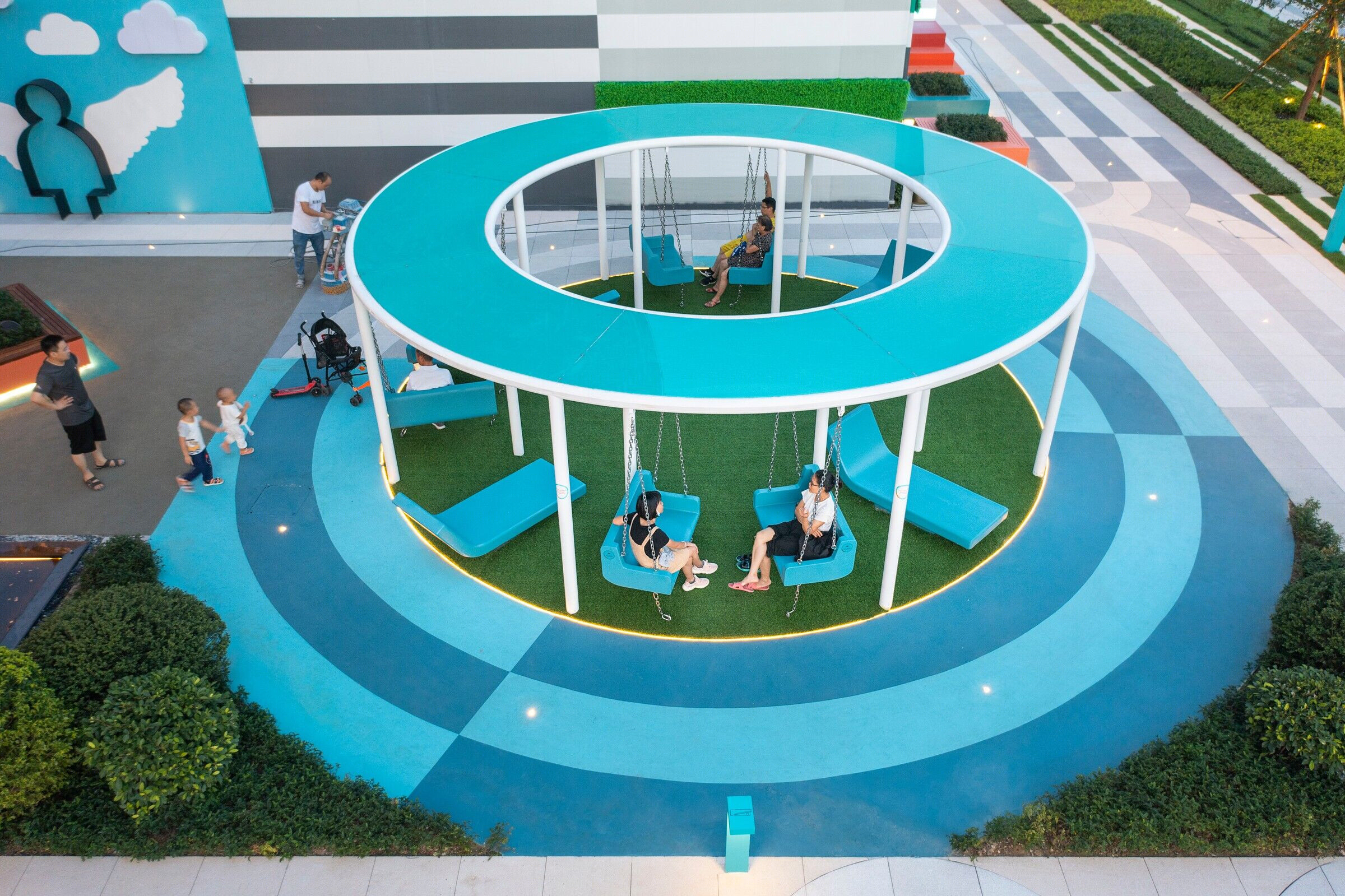Urban Ripple 广场丨中国广州丨100architects-30