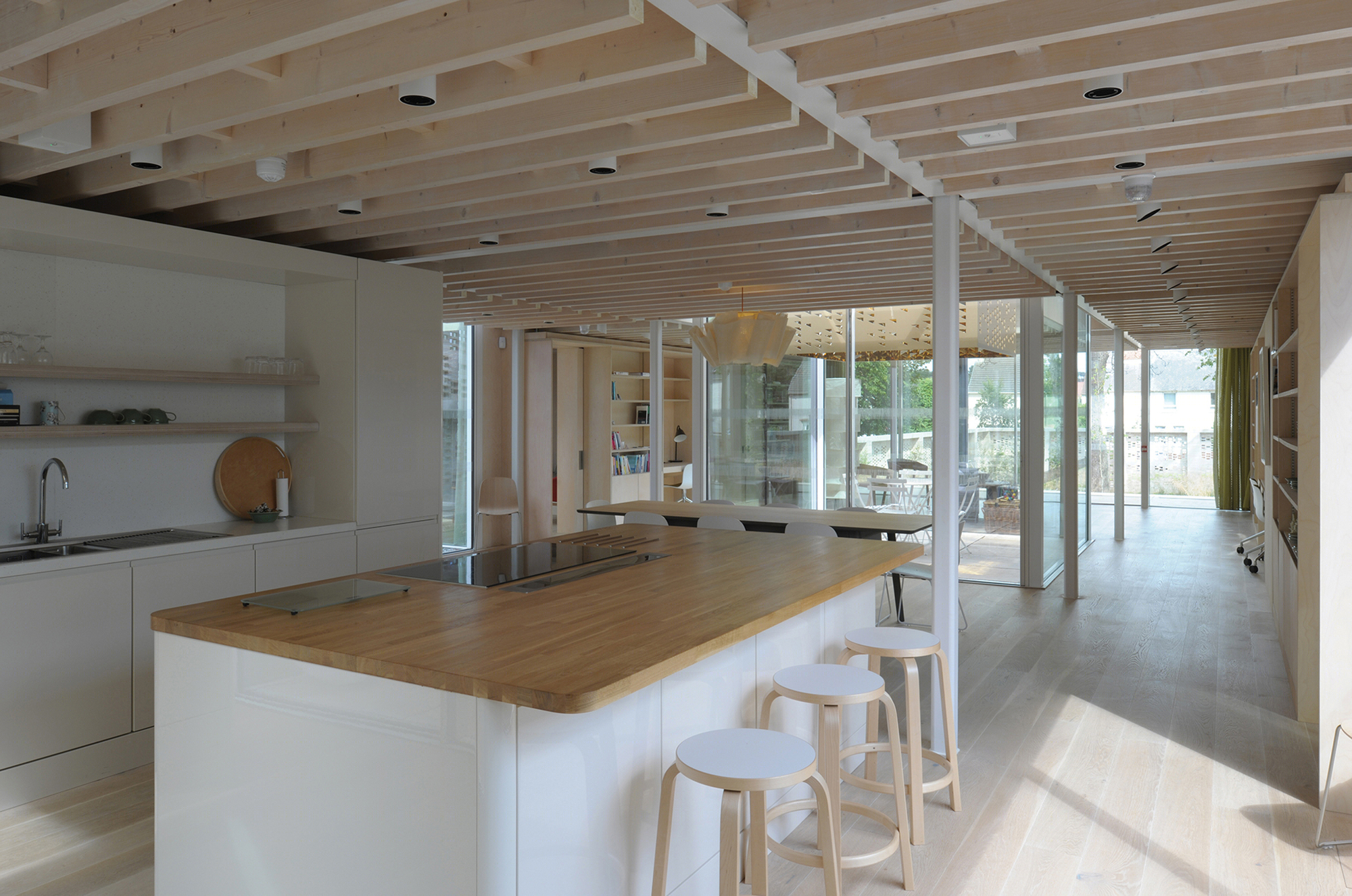英国玛吉拉纳克郡癌症护理中心丨Reiach and Hall Architects-43