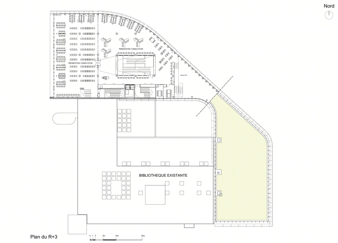 法国EdgarMorin城市大学图书馆高清大图-28