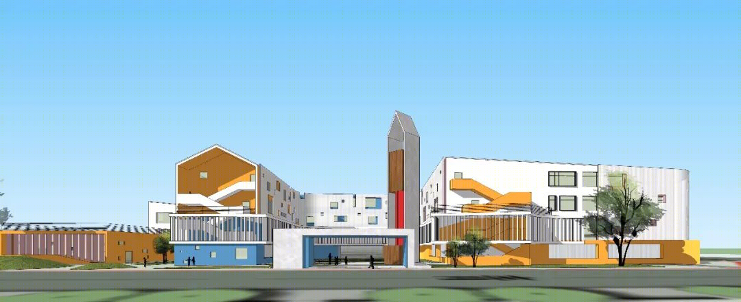 郑东新区白沙片区教育建筑丨中国白沙丨徐辉设计-72