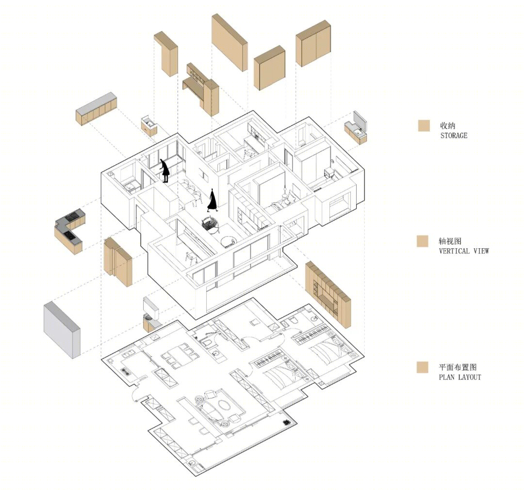 双城青年 130㎡宅变宽敞通透，长条窗成亮点-15