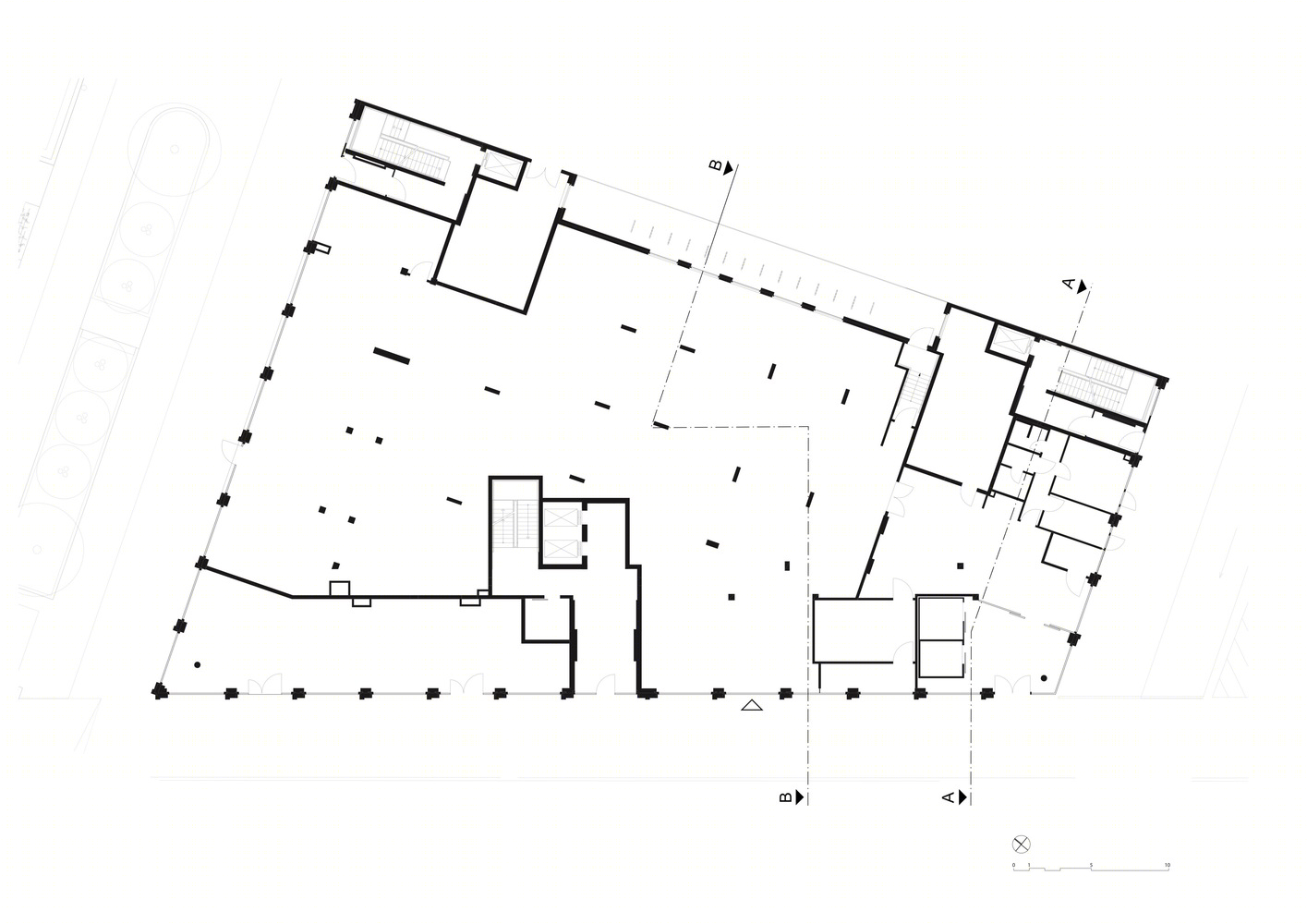 柏林 Boxhagener Straß 办公楼——现代城市绿洲-24