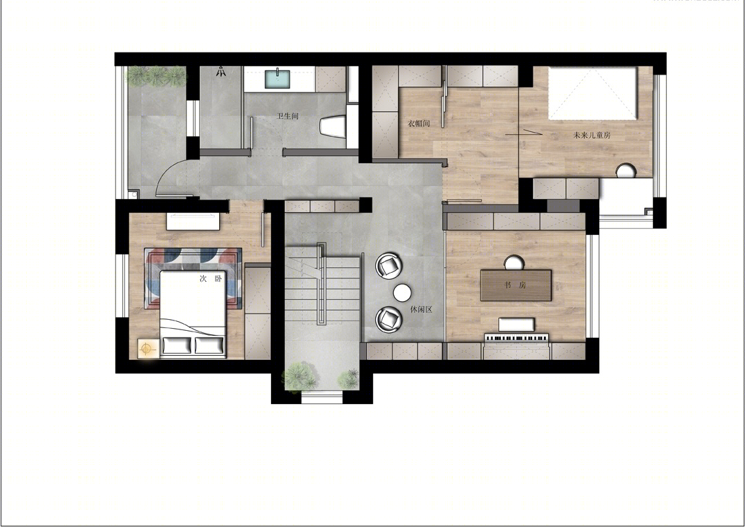 上海闵行330㎡禅意联排别墅设计丨中国上海丨樱桃小姐cherry-14