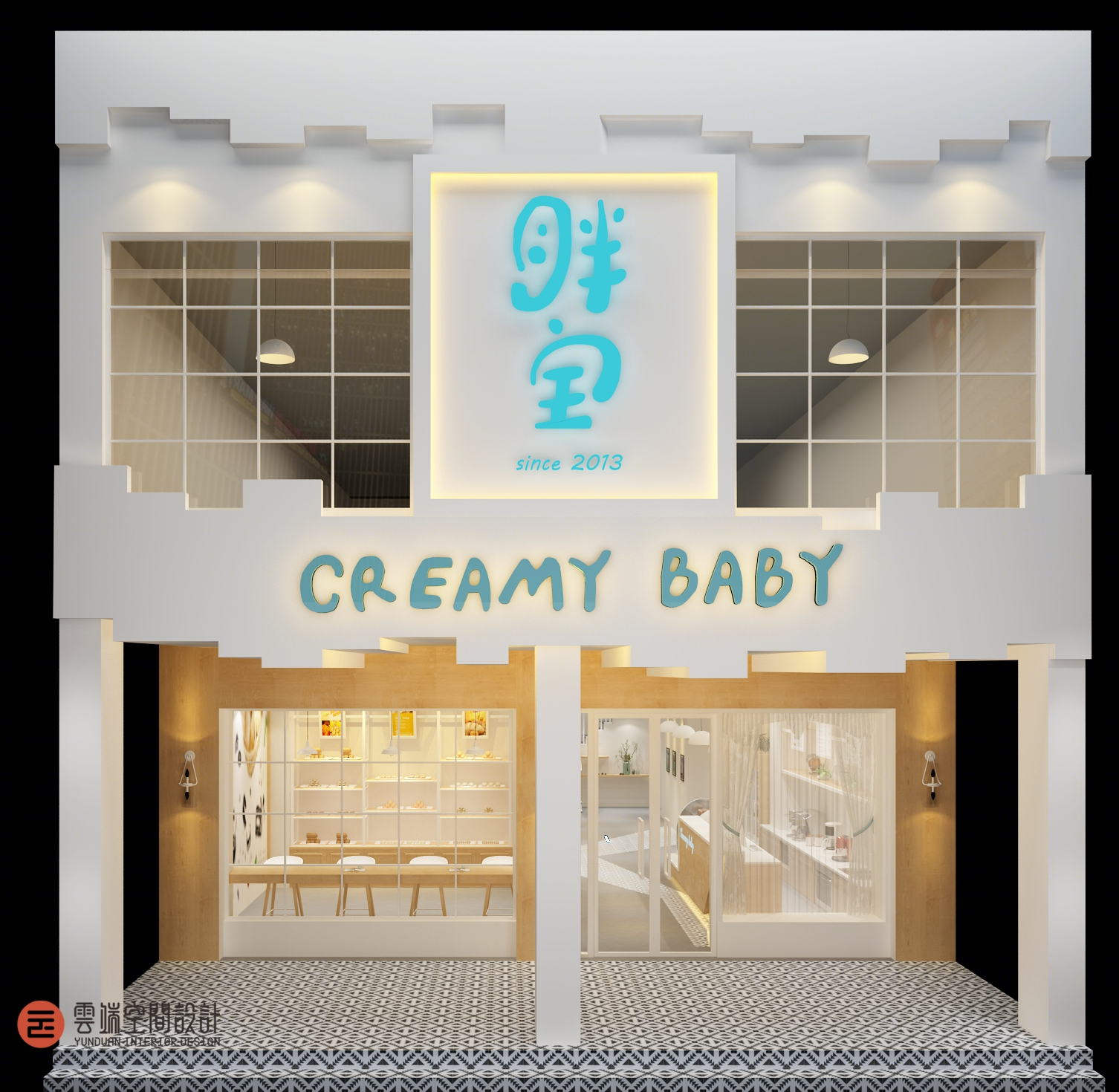 创意无限，打造个性面包店空间-0