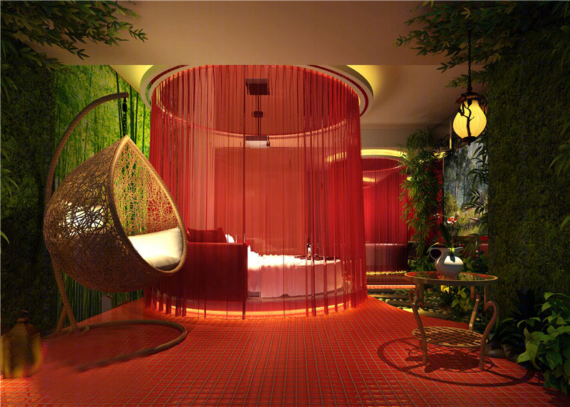 邯郸美渡影咖情侣酒店-4