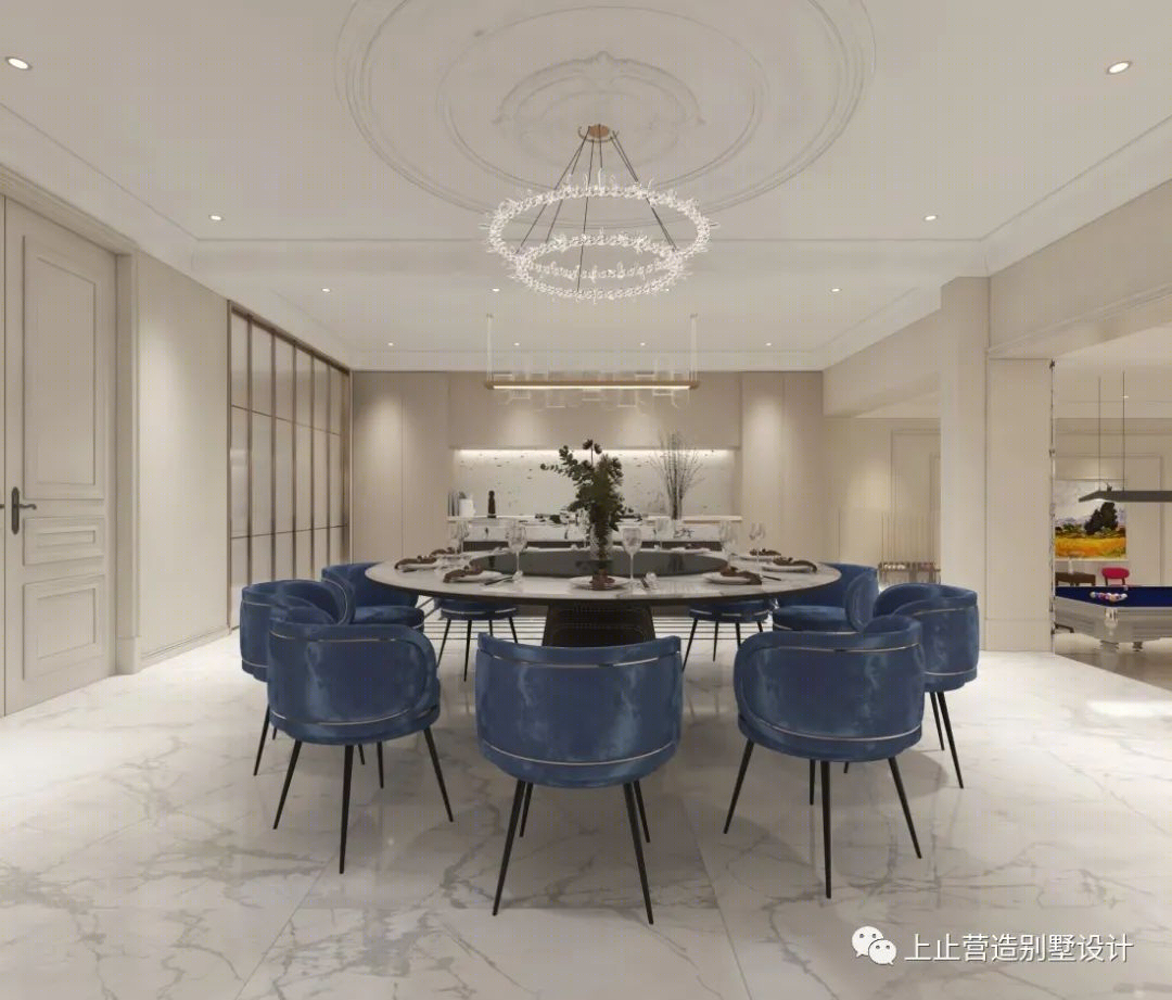 观澜湖法式现代别墅丨上止营造别墅设计-24
