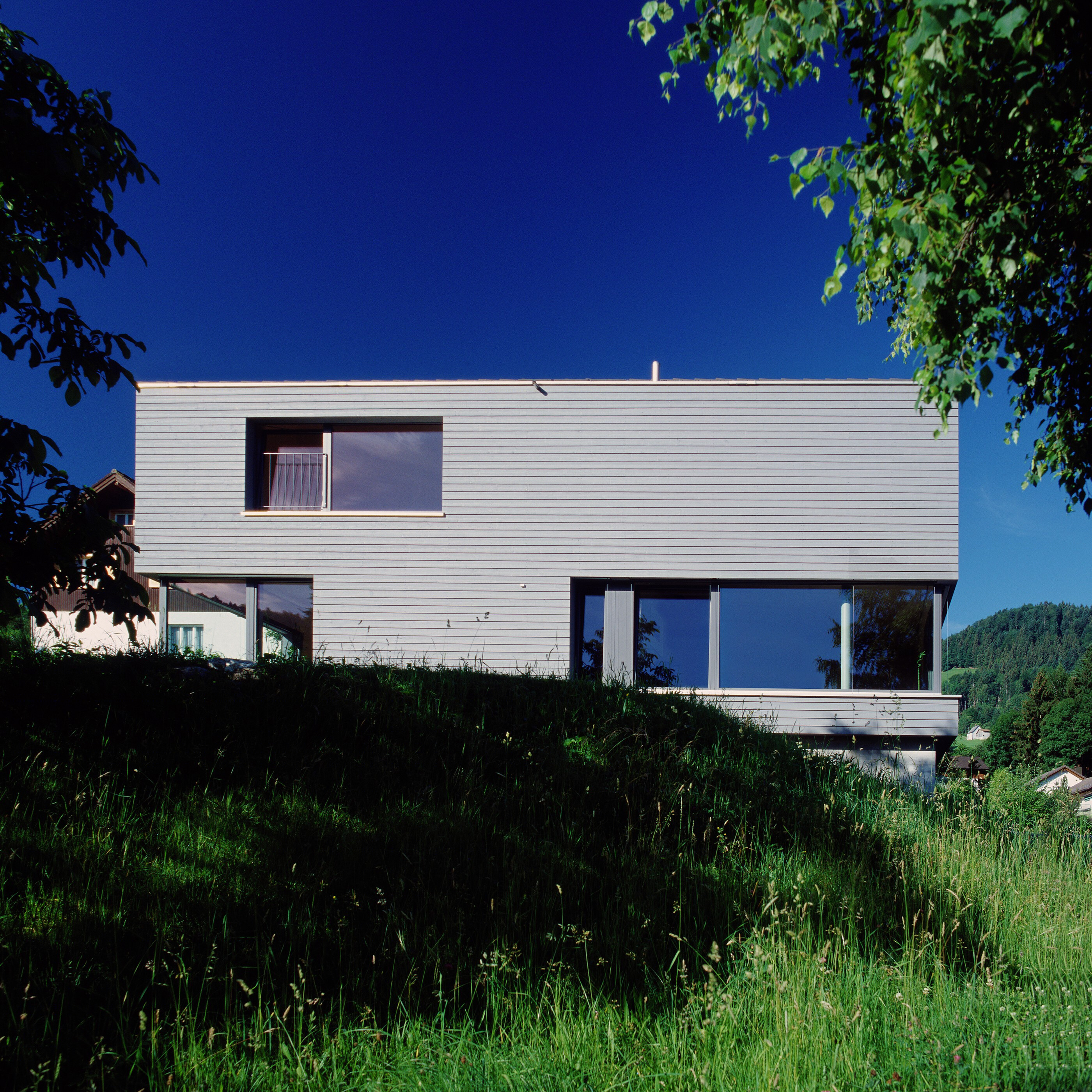 瑞士 Brunnadern 村经济适用住宅设计-13