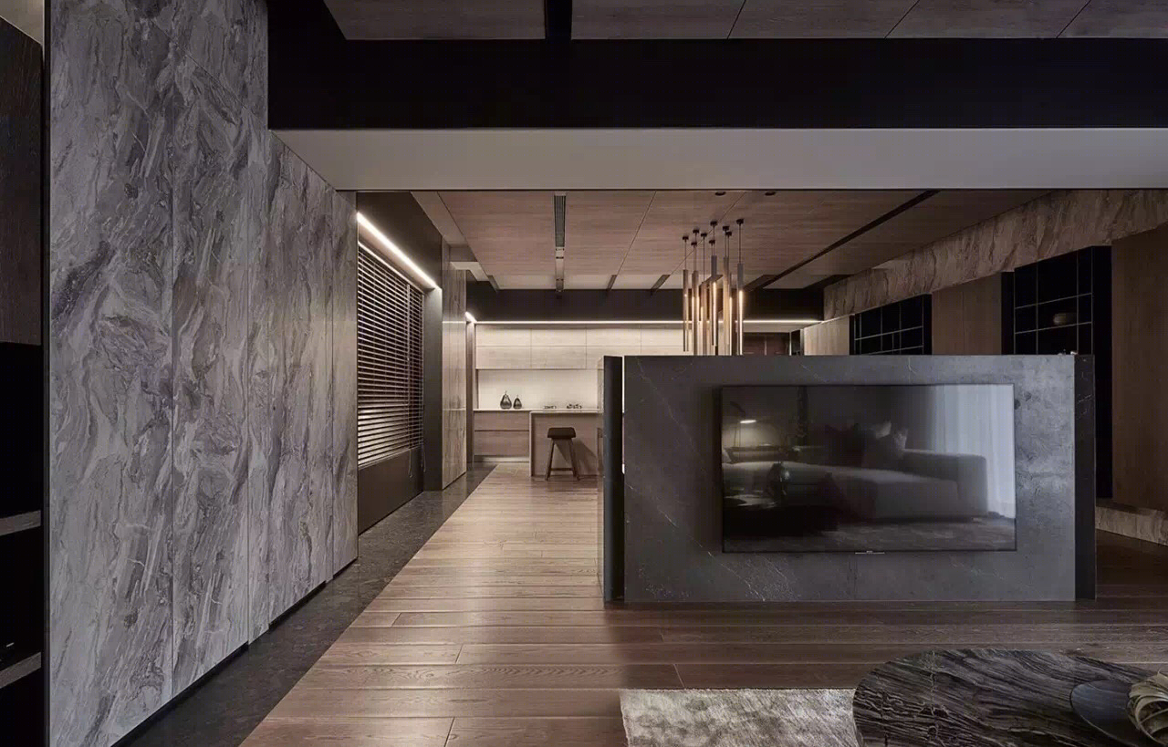 简约工业风，打造和谐互动住宅空间-7
