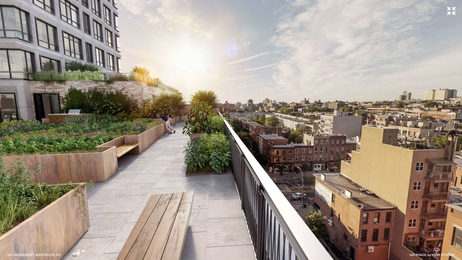 美国布鲁克林大楼屋顶空间改造 | 创新休闲生活-14