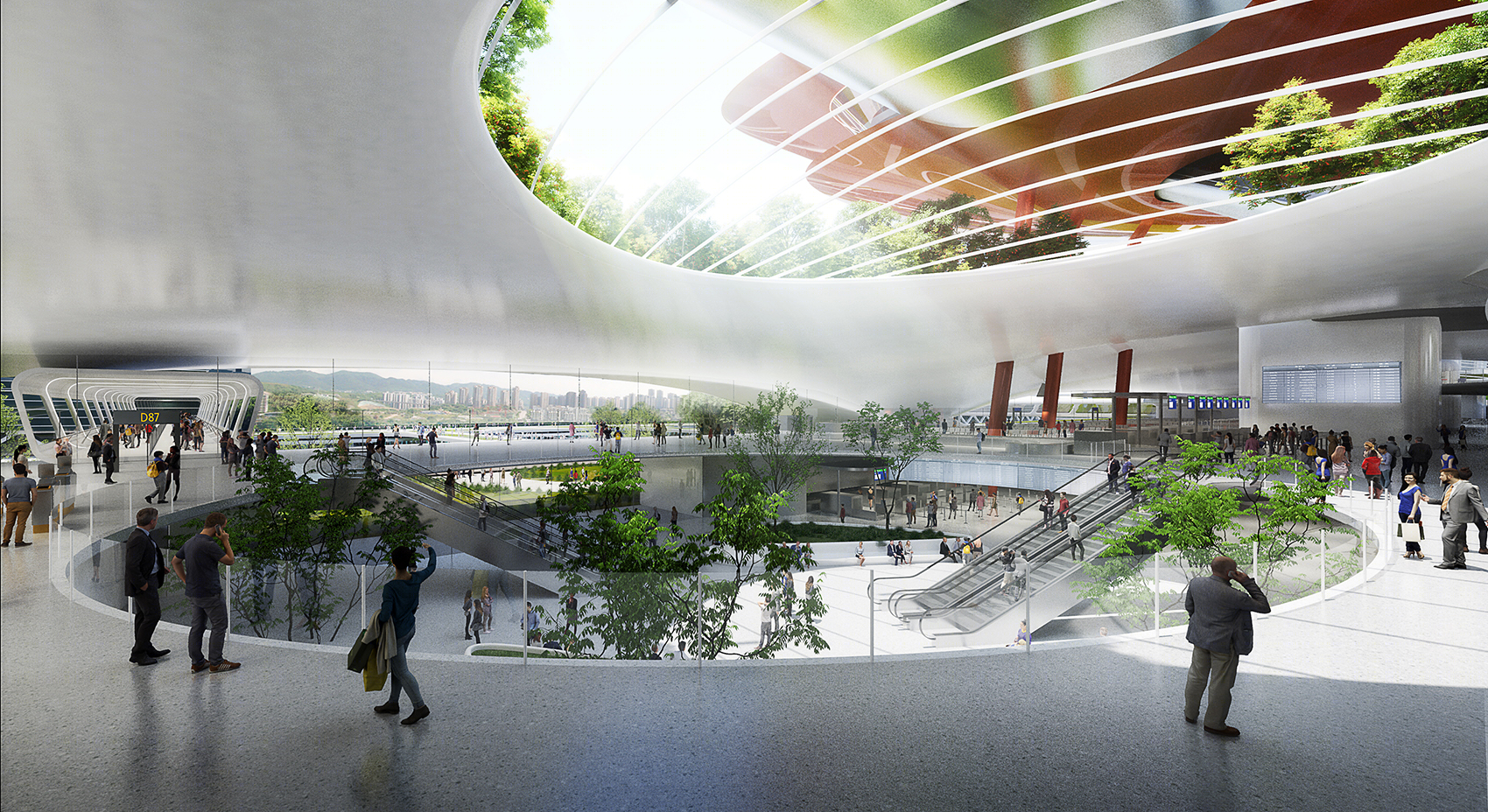 重庆寸滩国际邮轮中心丨中国重庆丨MAD建筑事务所与中国建筑科学研究院有限公司(联合体)-27