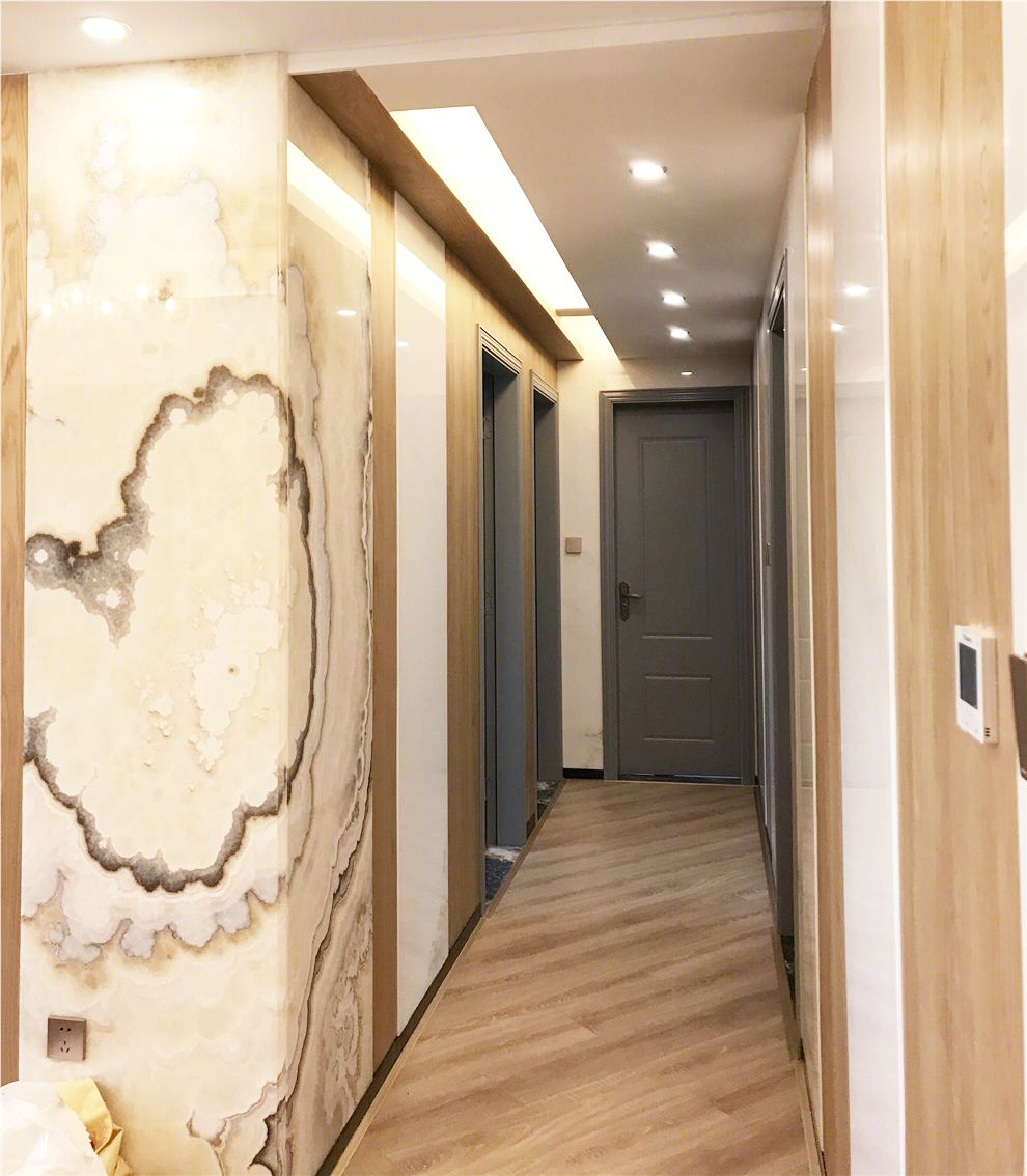 名匠设计 | 210㎡现代轻奢大平层，石材与原木的优雅碰撞-15
