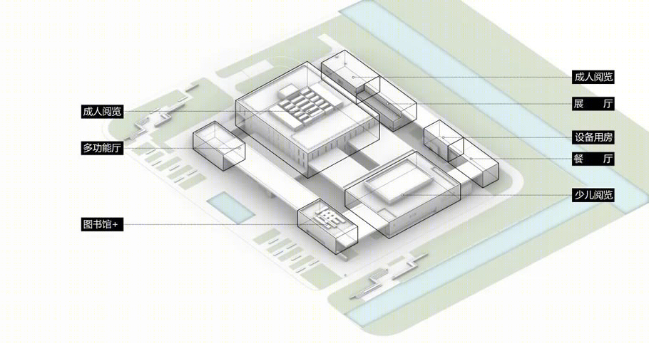 海门市文化中心·图书馆丨中国南通丨东南大学建筑设计研究院有限公司-43