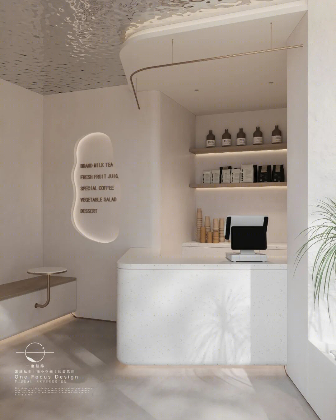 深圳香悦里韩式茶饮店丨中国深圳丨ONE FOCUS DESIGN-33