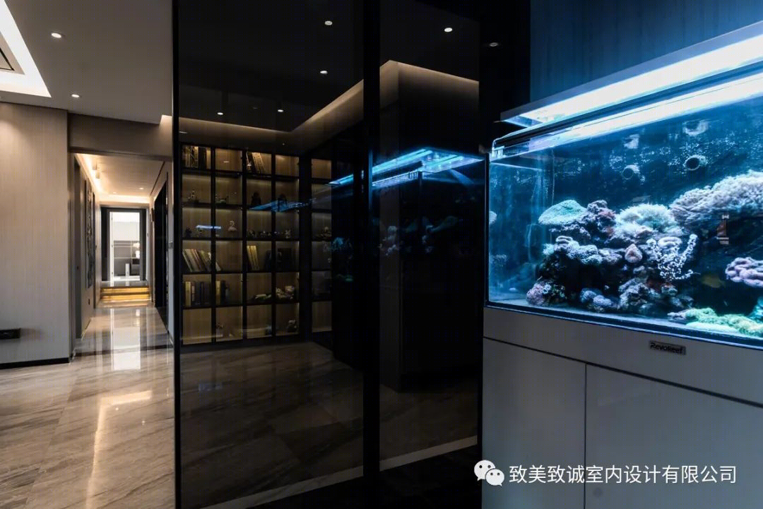 致美致诚打造 180 平米现代私宅,诠释和谐空间之美-34