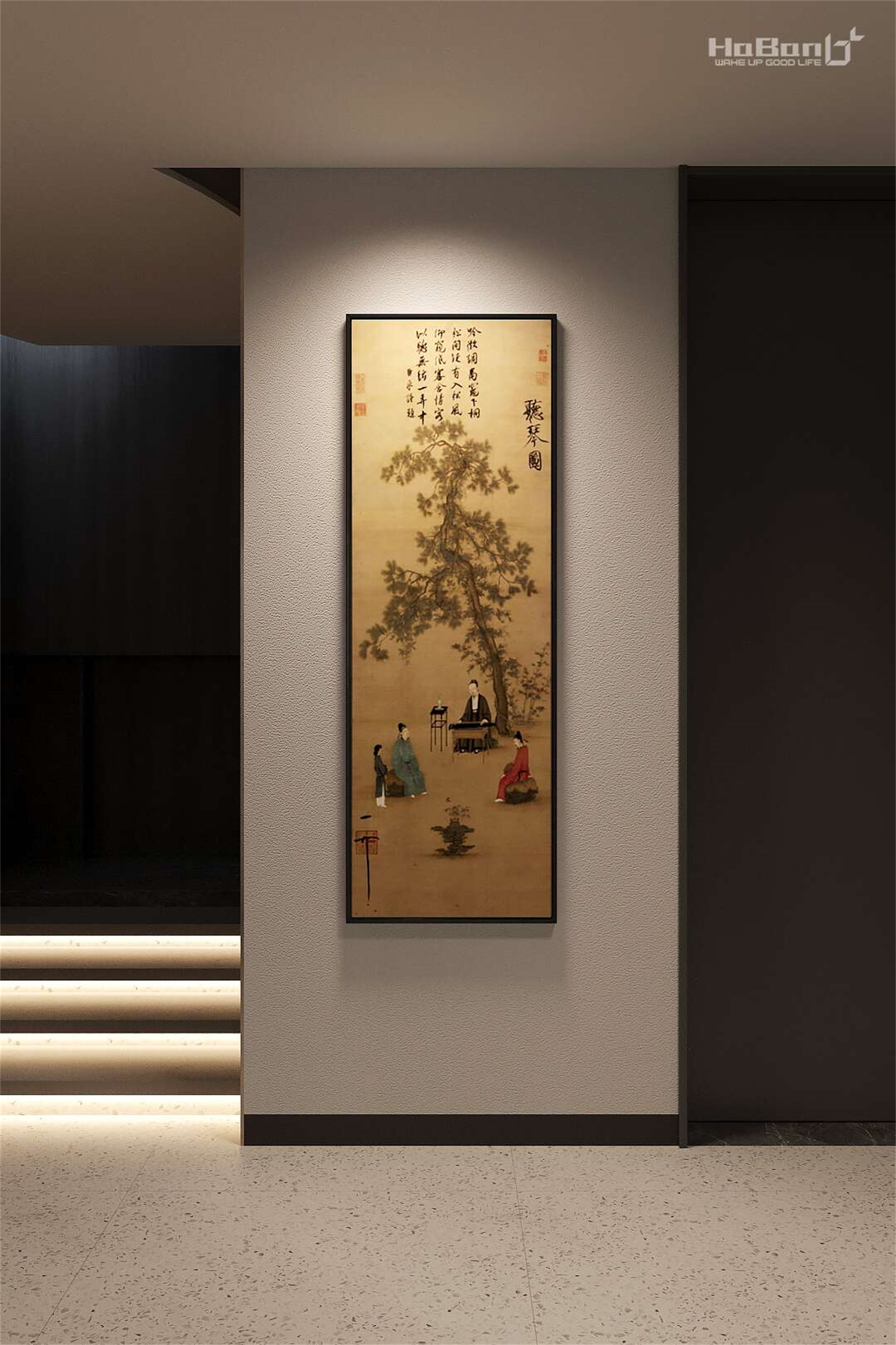 现代简约全套客厅餐厅卧室效果图——花扮效果图-27