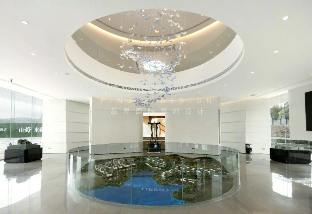 御湖·新加坡国际花园|酒店城市展厅丨中国重庆丨重庆新品界成装饰设计工程有限公司-31