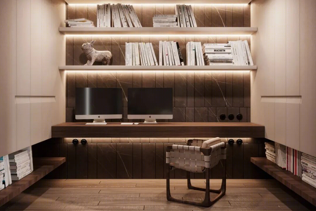 暖色空间丨MUKA DESIGN-28