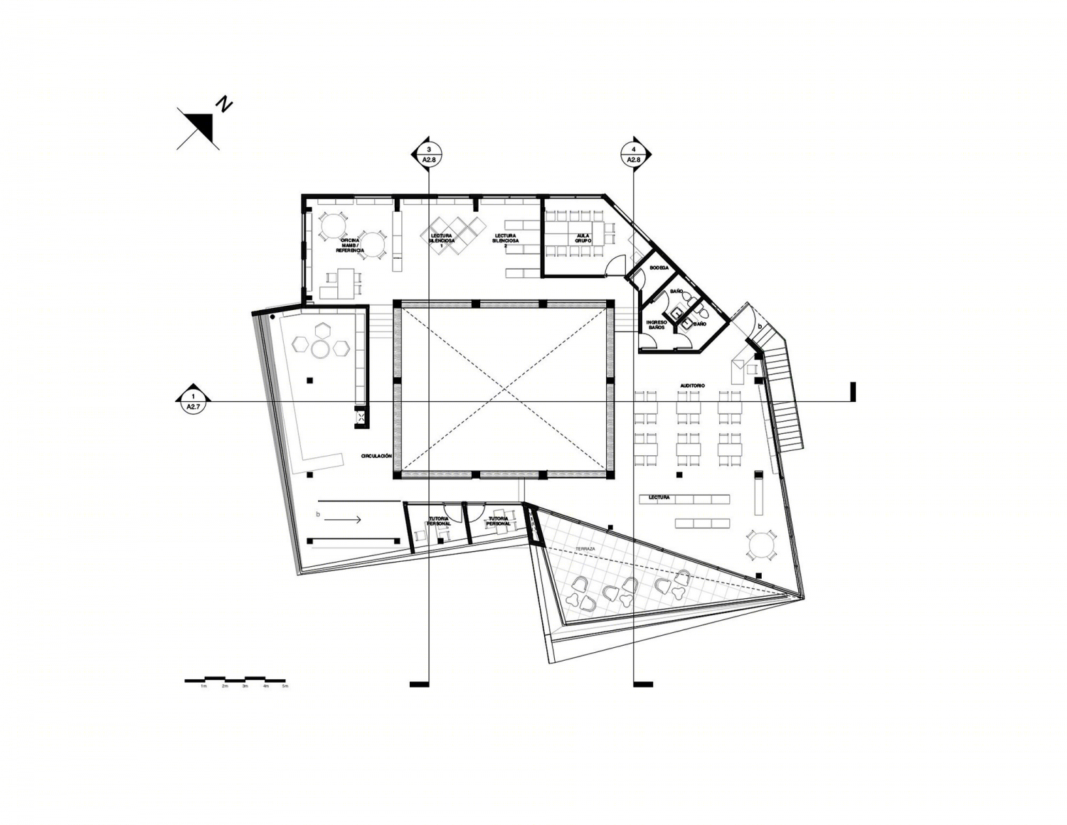 赫拉尔多·安克库图书馆（Gerardo Anker Library）丨L+A arquitectos-29