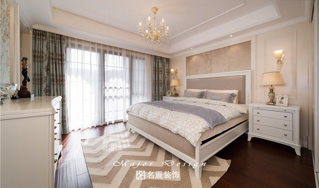 杭州名震装饰打造上林湖 400㎡美式怀旧空间-22