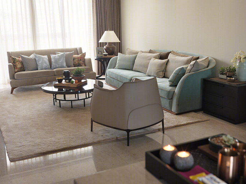 恩爱夫妇的灰色系退休生活空间-11