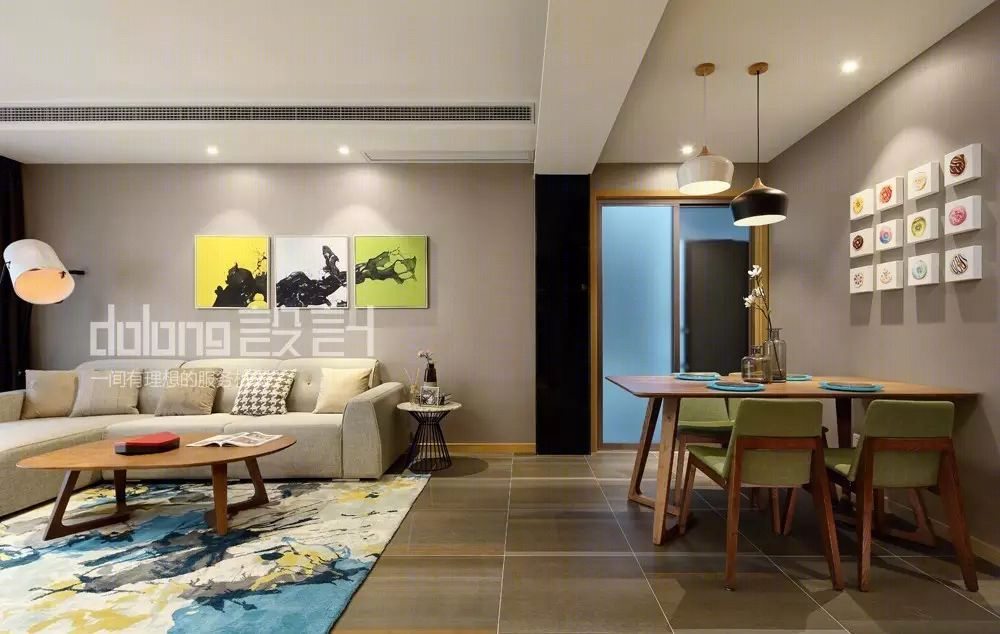 南京世茂外滩新城 108 平米现代空间设计-26