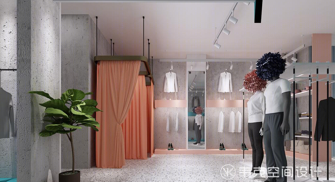 男装女装店设计-6