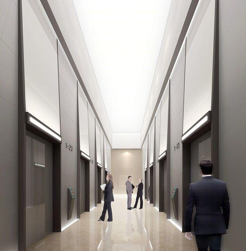 江先情丨办公建筑丨上海投资大厦-6