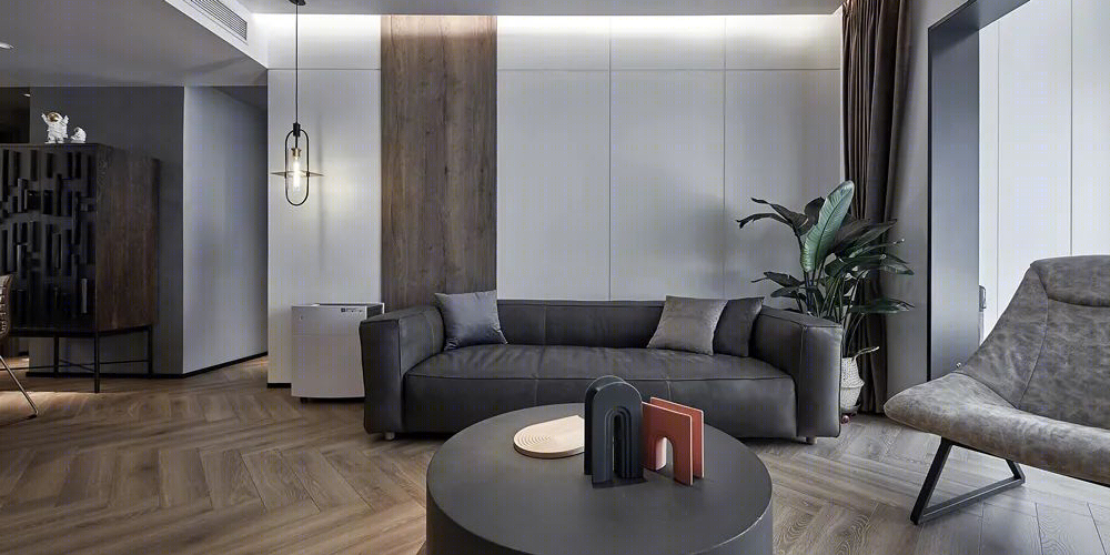 现代轻奢三室丨中国天津丨叁衡壹墅设计（天津）-44