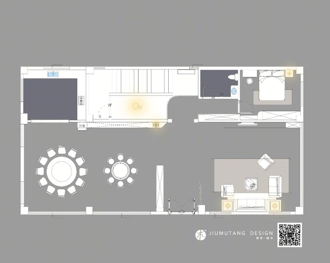 潮州自建别墅，现代简约风打造通透生活空间-21