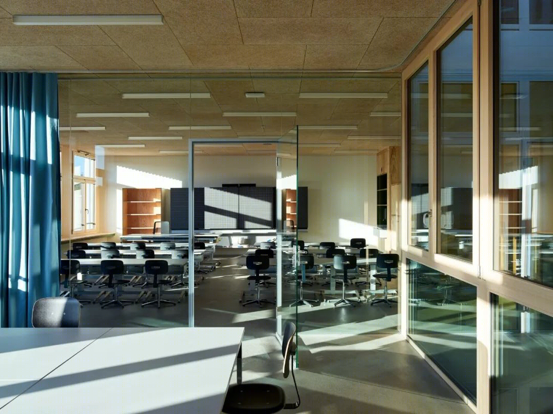 瑞士可持续小学丨Ernst Niklaus Fausch Partner-36