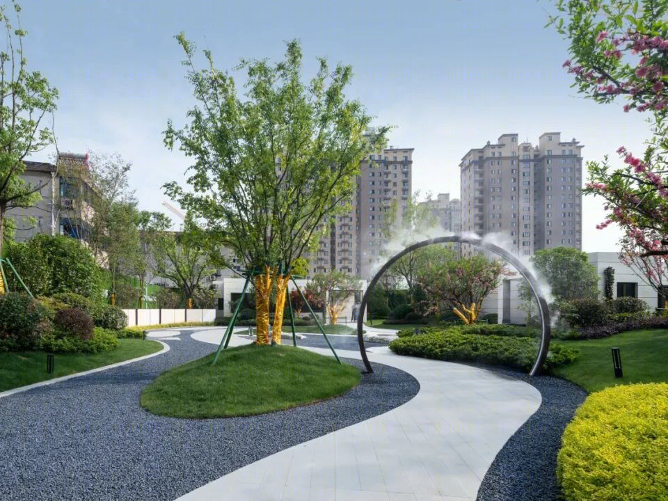 无锡海伦堡天樾庭展示区景观-3