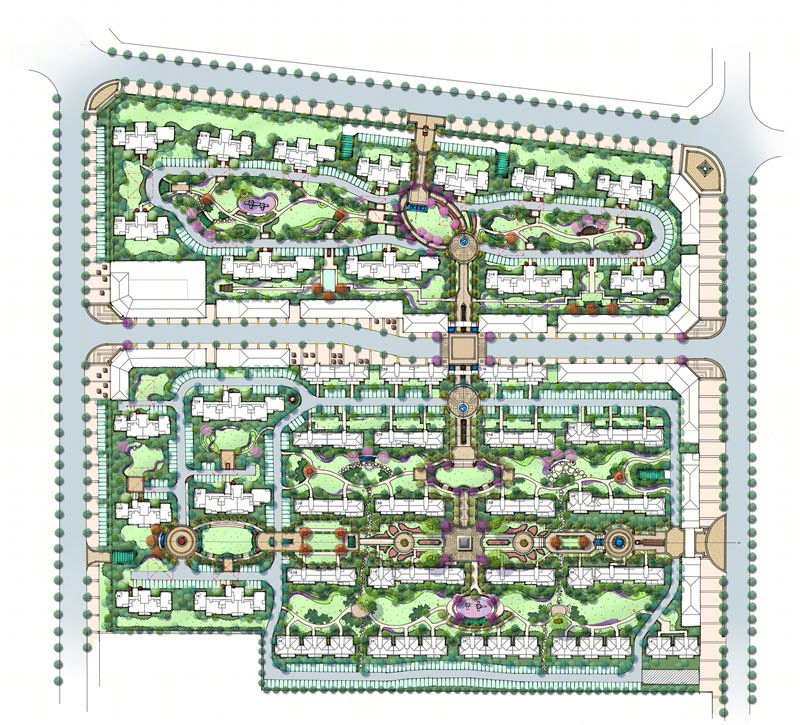 合肥文一名都住宅景观-12